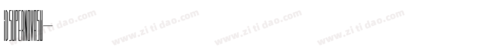 ID SupernovaSW字体转换